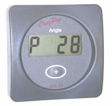 CruzPro AM30 Digital Rudder Angle Indicator