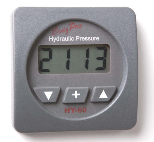 HY60 square bezel digital hydraulic pressure gauge
